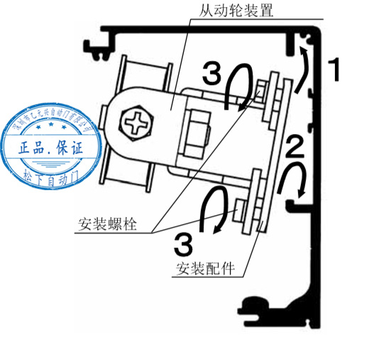 鬆下草莓无码视频從動輪安裝 鬆下草莓无码视频從動輪安裝