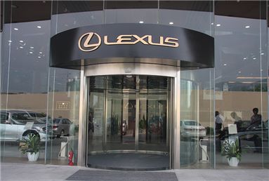 旋轉門-汽車4s店案例圖片 旋轉門-汽車4s店案例圖片