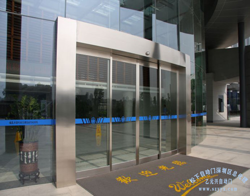 玻璃感應草莓无码视频門機-門體經典案例